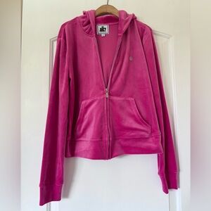 NWOT Juicy Couture Zip-up Velour Hoodie